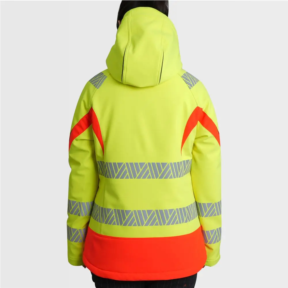 Modern Workwear Jacket With High Visibility